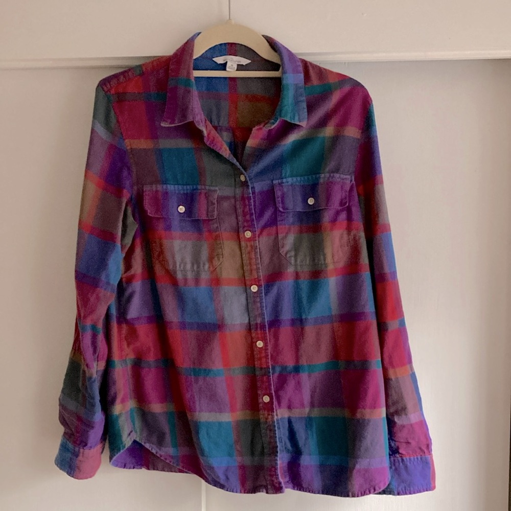 LLBean crazy soft flannel, medium